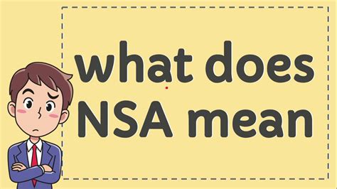 nsa relationship meaning|What is NSA: Understanding NSA Relationships .